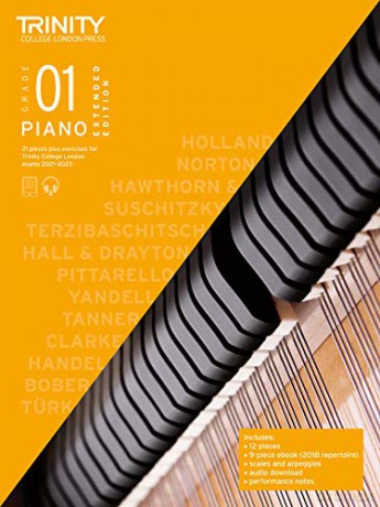 Trinity College London Piano Exam Pieces Plus Exercises 2021-2023: Grade 1 - Extended Edition - Trinity College London Press [KSIĄŻKA]
