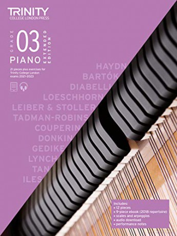 Trinity College London Piano Exam Pieces Plus Exercises 2021-2023: Grade 3 - Extended Edition - Trinity College London Press [KSIĄŻKA]
