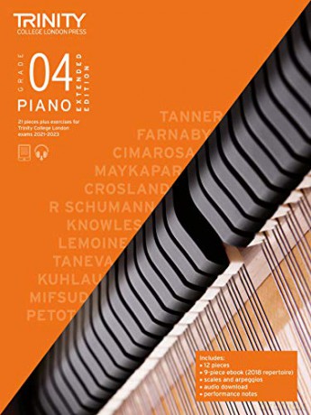 Trinity College London Piano Exam Pieces Plus Exercises 2021-2023: Grade 4 - Extended Edition - Trinity College London Press [KSIĄŻKA]