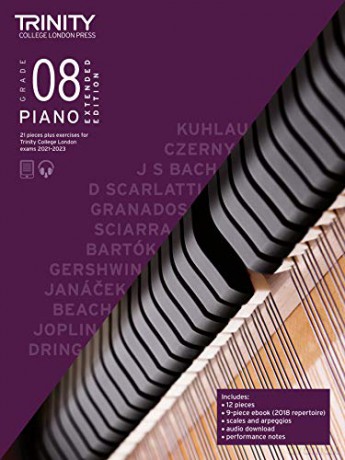 Trinity College London Piano Exam Pieces Plus Exercises 2021-2023: Grade 8 - Extended Edition - Trinity College London Press [KSIĄŻKA]