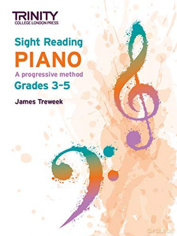 Trinity College London Sight Reading Piano: Grades 3-5 - James Treweek [KSIĄŻKA]