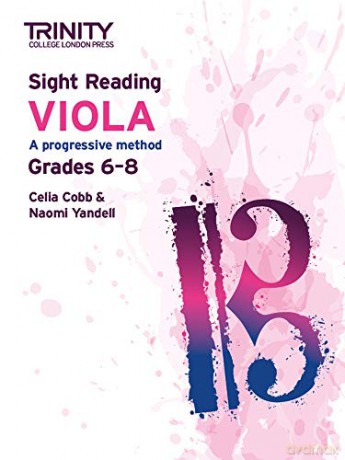 Trinity College London Sight Reading Viola: Grades 6-8 - Celia Cobb [KSIĄŻKA]