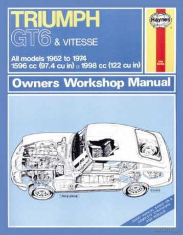 Triumph Cars GT6 (1962 - 1974) - Anon [KSIĄŻKA]