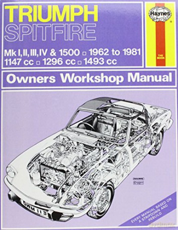 Triumph Spitfire (62 - 81) Haynes Repair Manual - Haynes [KSIĄŻKA]