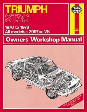 Triumph Stag (70 - 78) Haynes Repair Manual - Haynes [KSIĄŻKA]