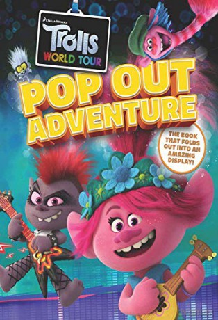 Trolls World Tour Pop-Out Adventure: A brilliant book which folds out to make an amazing display! - Caroline Rowlands [KSIĄŻKA]