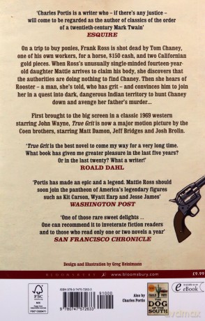 True Grit: The New York Times bestselling that inspired two award-winning films - Charles Portis [KSIĄŻKA]