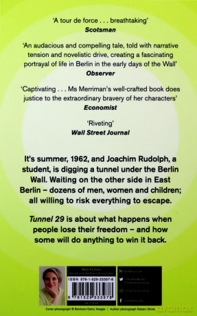 Tunnel 29: Love, Espionage and Betrayal: the True Story of an Extraordinary Escape Beneath the Berlin Wall - Helena Merriman [KSIĄŻKA]