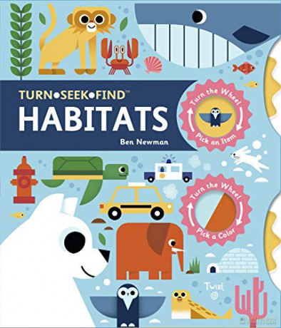 Turn Seek Find: Habitats - Ben Newman [KSIĄŻKA]