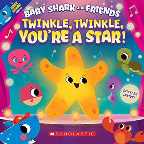 Twinkle Twinkle, You're a Star: 1 (Baby Shark and Friends) - John John Bajet [KSIĄŻKA]