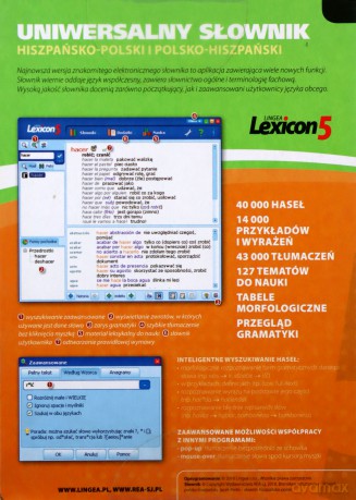 Lexicon 5 Uniwersalny Słownik Hiszpańsko-Polski [KSIĄŻKA]