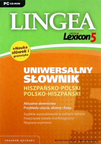 Lexicon 5 Uniwersalny Słownik Hiszpańsko-Polski [KSIĄŻKA]