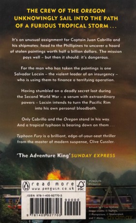 Typhoon Fury: Oregon Files #12 (The Oregon Files, 12) - Clive Cussler [KSIĄŻKA]