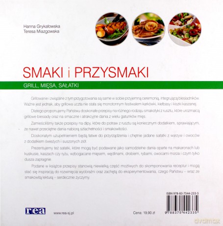 Smaki I Przysmaki-Grill,Mięsa,Sałatki [KSIĄŻKA]