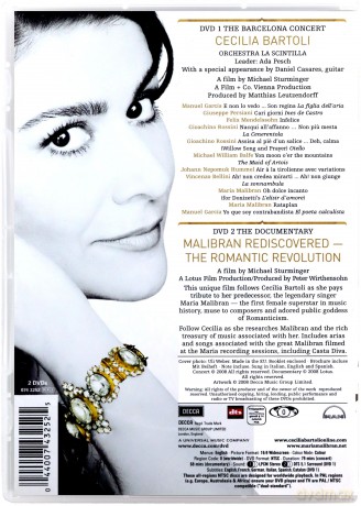 Cecilia Bartoli: Maria Dvd [2DVD]