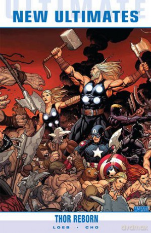 Ultimate Comics New Ultimates Vol.1: Thor Reborn - Frank Cho Jeph Loeb [KSIĄŻKA]