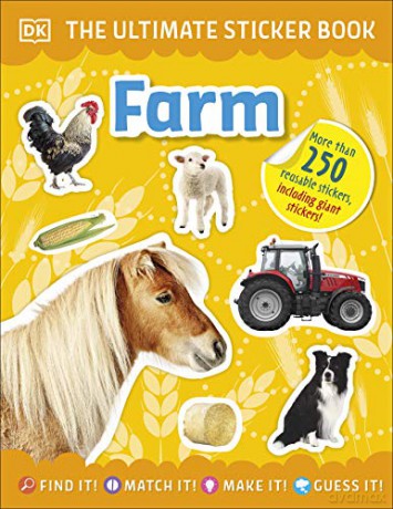 Ultimate Sticker Book Farm [KSIĄŻKA]