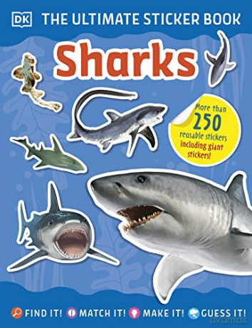 Ultimate Sticker Book Sharks [KSIĄŻKA]