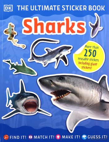 Ultimate Sticker Book Sharks [KSIĄŻKA]