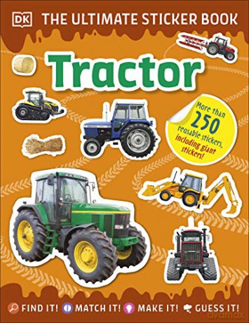 Ultimate Sticker Book Tractor [KSIĄŻKA]