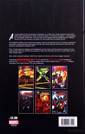 Uncanny Avengers: Unity Vol. 2 - The Man Who Fell to Earth - Gerry Duggan [KSIĄŻKA]
