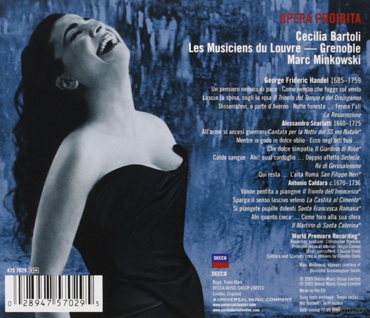 Cecilia Bartoli: Opera Proibita [CD]