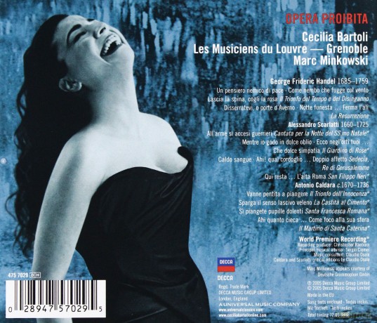 Cecilia Bartoli: Opera Proibita [CD]
