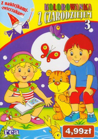 Kolorowanka Z Czarodziejem  3 [KSIĄŻKA]