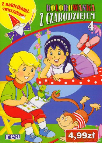 Kolorowanka Z Czarodziejem 4 [KSIĄŻKA]