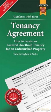 Unfurnished Tenancy Agreement Form Pack: How to Create a Tenancy Agreement for an Unfurnished House or Flat in England or Wales - Anthony Gold Solicitors [KSIĄŻKA]