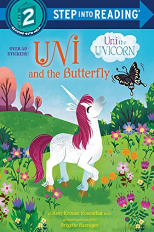 Uni and the Butterfly (Uni the Unicorn) (Step into Reading) - Amy Krouse Rosenthal [KSIĄŻKA]