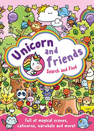 Unicorn and Friends Search and Find - Farshore [KSIĄŻKA]