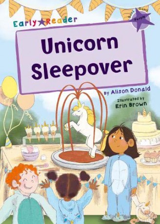 Unicorn Sleepover: (Purple Early Reader) - Alison Donald [KSIĄŻKA]