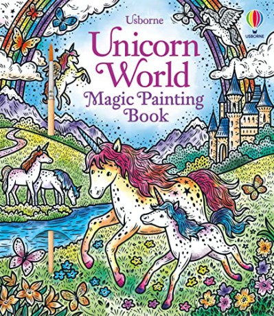 Unicorn World Magic Painting Book (Magic Painting Books) - Abigail Wheatley [KSIĄŻKA]