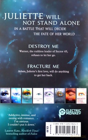 Unite Me: TikTok Made Me Buy It! The most addictive YA fantasy series of the year (Shatter Me) - Tahereh Mafi [KSIĄŻKA]