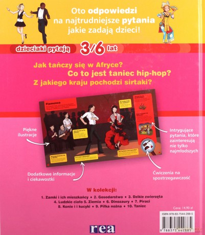 Dzieciaki Pytają Wszystko O Tańcu [KSIĄŻKA]
