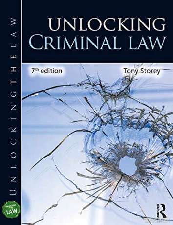 Unlocking Criminal Law (Unlocking the Law) - Tony Storey [KSIĄŻKA]