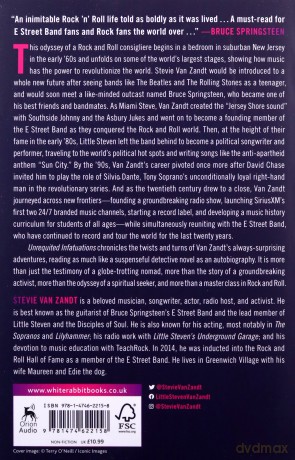 Unrequited Infatuations: A Memoir - Stevie Van Zandt [KSIĄŻKA]