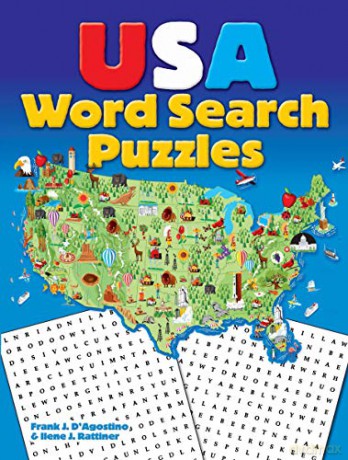 USA Word Search Puzzles - Ilene Rattiner [KSIĄŻKA]