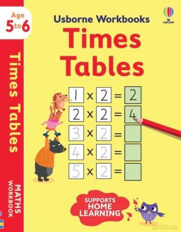 Usborne Workbooks Times Tables 5-6: 1 - Bathie Holly [KSIĄŻKA]
