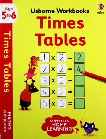 Usborne Workbooks Times Tables 5-6: 1 - Bathie Holly [KSIĄŻKA]