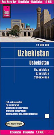 Uzbekistan rkh r/v (r) wp GPS - Reise Know-How Verlag GmbH [KSIĄŻKA]