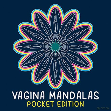 Vagina Mandalas - Pocket Edition: A coloring book - Massimo Wolke [KSIĄŻKA]