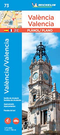Valencia - Michelin City Plan 73: City Plans (Michelin City Plans) - Michelin [KSIĄŻKA]