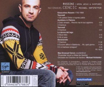 Cencic Max Emmanuel: Arias [CD]