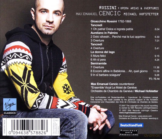 Cencic Max Emmanuel: Arias [CD]