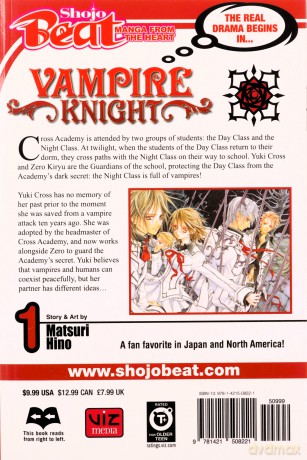 VAMPIRE KNIGHT TP VOL 01 CURR PTG (C: 1-0-0): Volume 1 - Matsuri Hino [KSIĄŻKA]