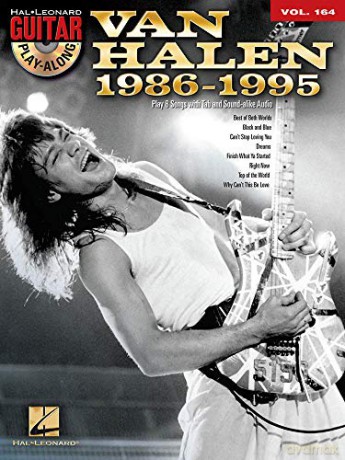 Van Halen 1986-1995 Guitar Play-Along Vol. 164: Guitar Play-Along Volume 164 (Hal Leonard Guitar Play-along) - Van Halen [KSIĄŻKA]