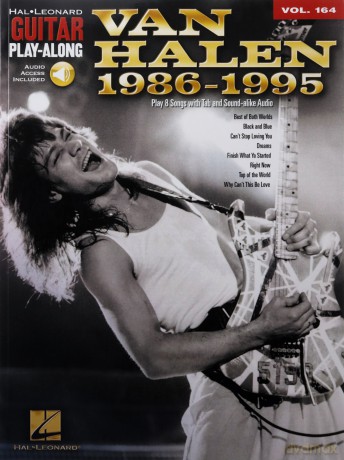 Van Halen 1986-1995 Guitar Play-Along Vol. 164: Guitar Play-Along Volume 164 (Hal Leonard Guitar Play-along) - Van Halen [KSIĄŻKA]