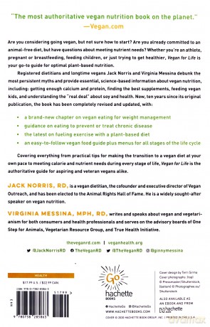 Vegan for Life (Revised): Everything You Need to Know to Be Healthy on a Plant-Based Diet - Jack Norris [KSIĄŻKA]